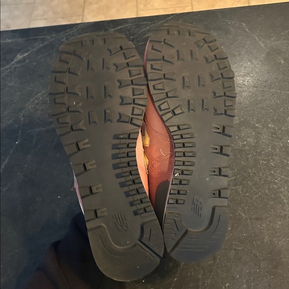 New Balance 574 Sneakers in Astral Glow Pink Butter Yellow Shoes Women’s size 8 - Picture 10 of 10